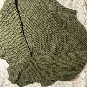 H&M Olive Green Knit Sweater